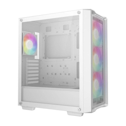 Корпус Deepcool CC560 MESH V2 белый ATX 8x120mm 5x140mm 1xUSB2.0 audio bott PSU [R-CC560-WHAMA4-G-2]