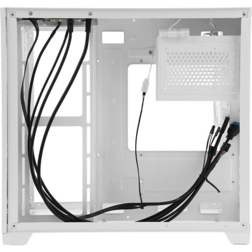 Корпус Formula Crystal Z5 TG белый mATX 11x120mm 2xUSB2.0 1xUSB3.0 audio bott PSU [CRYSTAL Z5]