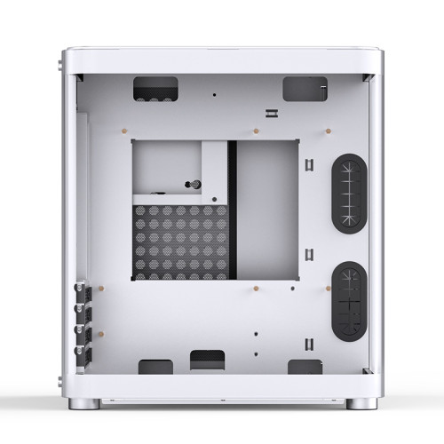 Корпус без блока питания/ Корпус JONSBO TK-1 White MATX без БП, mini-ITX, micro-ATX, ATX, белый