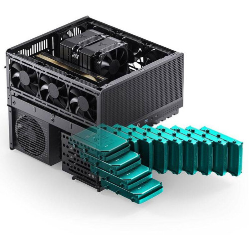 Корпус без блока питания/ Jonsbo N5 black, Mini-Tower, 3x120mm, ATX, E-ATX, mATX, mITX, XL-ATX, 1xUSB3.2 Gen2 Type-C, 1xUSB3.0, 1xAUDIO, Wood panel Корпус без блока питания/ Jonsbo N5 black, Mini-Tower, 3x120mm, ATX, E-ATX, mATX, mITX, XL-ATX, 1xUSB3.2 Gen2 Type-C, 1xUSB3.0, 1xAUDIO, Wood panel