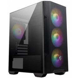 Корпус MSI MAG FORGE M100R черный mATX 2x120mm 2xUSB2.0 1xUSB3.0 audio bott PSU [306-7G20R21-809]