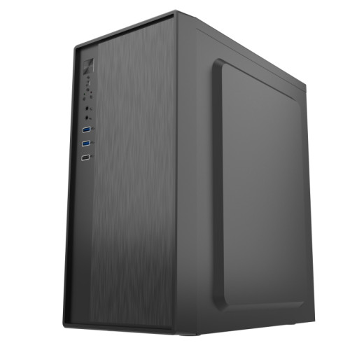 Корпус с блоком питания 450Вт./ Case Forza mATX case, black, w/PSU 450W 12cm, w/2xUSB3.0, w/1xUSB2.0, w/pwr cord, w/o FAN