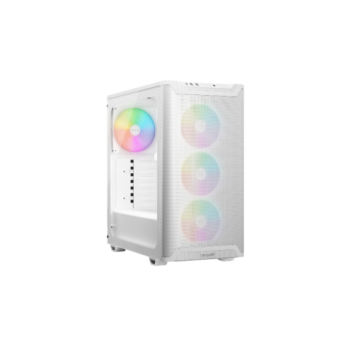 Корпус ПК без блока питания/ Case be quiet! PURE BASE 501 LX, Midi-Tower, TG, 3x120mm ARGB + 1x140mm ARGB, 2xUSB-A 3.2, 1xUSB 3.2 Type-C, ATX, mATX, mITX White