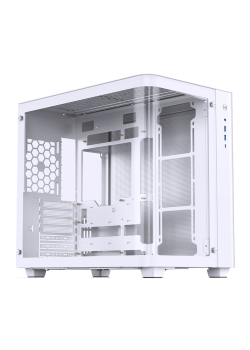 Корпус без блока питания/ Корпус JONSBO TK-3 White ATX без БП, mini-ITX, micro-ATX, белый