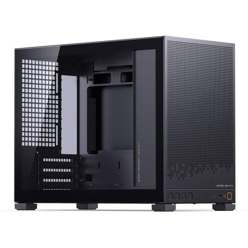 Корпус без блока питания/ Jonsbo D32 STD BLACK, Mini-Tower, no fans, mATX, mITX, 1xUSB3.2 Gen1 Type-A, 1xUSB3.2 Gen 2 Type-C, 1xAUDIO, 1xMIC