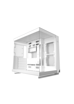 Корпус без блока питания/ PCCOOLER C3 T500 WH, Panoramic Mid Tower, White, TG, 0.7 SPCC, no fans ATX, mATX, mITX 175/400/200mm 1x2.5