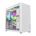 Компьютерный корпус, без блока питания ATX/ Gamemax Spark Pro Full White ATX case, white, w/o PSU, w/1xUSB3.0+1xType-C, 1xCombo Audio