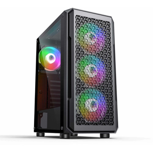 Корпус Accord 3338 черный ATX 1xUSB2.0 1xUSB3.0 audio bott PSU [ACC-3338]