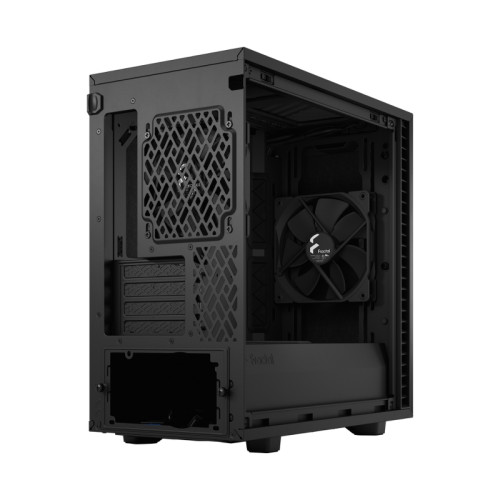 Корпус ПК без блока питания/ Case Fractal Design Define 7 Mini Solid, Mini-Tower, 1x120mm + 1x140mm, 2xUSB-A 2.0 + 2xUSB-A 3.0 + 1xUSB 3.2 Type-C mATX, mITX, mDTX Black