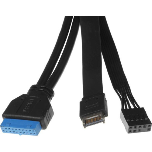 Корпус Formula SFF T11 черный mATX 1x80mm 2xUSB2.0 2xUSB3.0 1xUSB3.1 audio [SFF T11]
