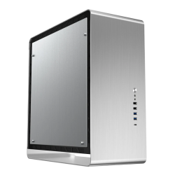 Корпус без блока питания/ Case JONSBO UMX6S-A, Midi-Tower, no fun, 2xUSB-A 3.2 + 2xUSB-A 2.0 + 1xUSB-C 3.2, E-ATX, ATX, mATX, mITX Silver