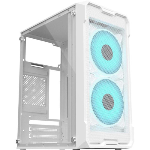 Корпус Oklick OCC-MN302F белый mATX 1xUSB2.0 1xUSB3.0 audio [OCC-MN302F]