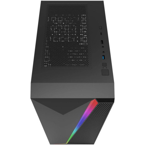 Корпус Bloody BD-CC106 черный без БП ATX 8x120mm 1xUSB2.0 1xUSB3.0 audio bott PSU