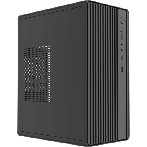 Корпус Accord ACC-M258-01B черный без БП mATX 1x80mm 2xUSB2.0 audio