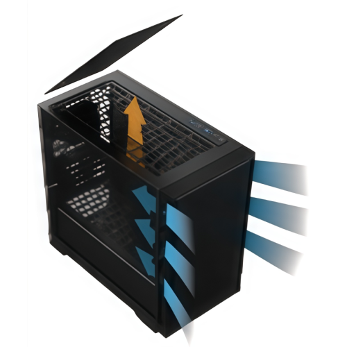 Корпус без блока питания/ Case Raijintek OPORA M5, Mini-Tower, 3x120mm, 2xUSB-A 3.0 + 1xUSB-C, mATX, mITX Black Корпус без блока питания/ Case Raijintek OPORA M5, Mini-Tower, 3x120mm, 2xUSB-A 3.0 + 1xUSB-C, mATX, mITX Black
