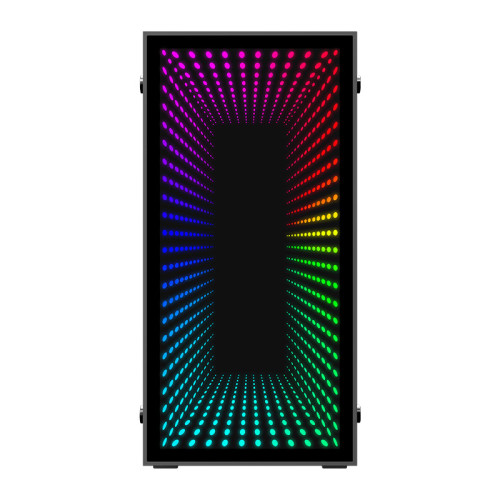 Компьютерный корпус, без блока питания ITX/ Gamemax Abyss ITX case, black, w/o PSU, w/2xUSB3.0, infinity rainbow lights FP, w/2x120mm Rainbow top fans (FN12ARGB-M) Компьютерный корпус, без блока питания ITX/ Gamemax Abyss ITX case, black, w/o PSU, w/2xUSB3.0, infinity rainbow lights FP, w/2x120mm Rainbow top fans (FN12ARGB-M)