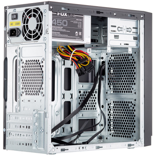 Корпус с блоком питания 500Вт./ Case Foxline FL-702, mATX, 1x5.25EXT, 1x3.5EXT, 2x3.5INT, 2xUSB2.0, HDA, w/o FAN, w/500W ATX PSU, w/1.2m EU pwr cord Корпус с блоком питания 500Вт./ Case Foxline FL-702, mATX, 1x5.25EXT, 1x3.5EXT, 2x3.5INT, 2xUSB2.0, HDA, w/o FAN, w/500W ATX PSU, w/1.2m EU pwr cord