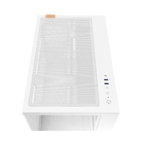 Корпус ПК без блока питания/ Case Ocypus Gamma C54 WH, Midi-Tower, TG, no fans, 1xUSB-C + 2xUSB 3.0, mATX, mITX White