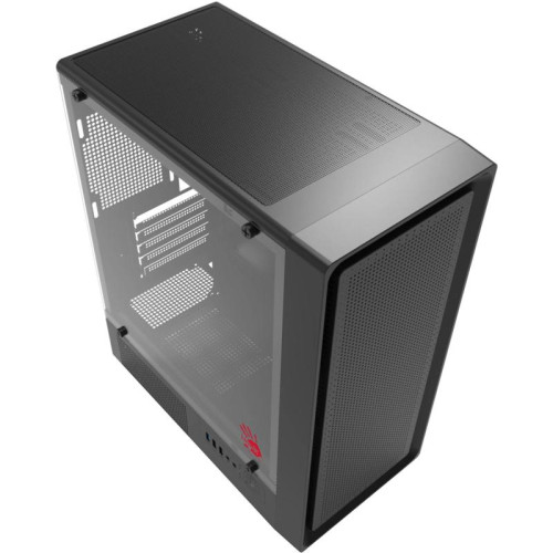 Корпус Bloody BD-CC118 черный без БП mATX 8x120mm 2xUSB2.0 1xUSB3.0 audio bott PSU