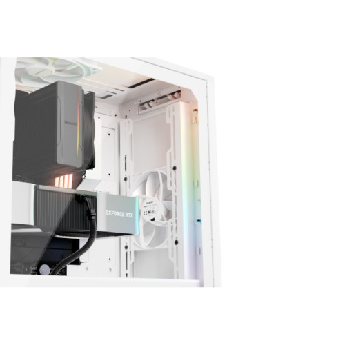Корпус ПК без блока питания/ Case be quiet! PURE BASE 501 DX, Midi-Tower, TG, 3x140mm, 2xUSB-A 3.2, 1xUSB 3.2 Type-C, ATX, mATX, mITX White