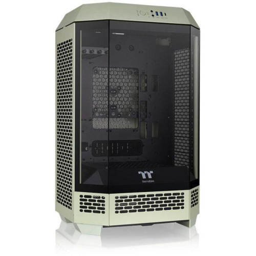 Корпус Thermaltake The Tower 300 Matcha зеленый mATX 8x120mm 6x140mm 2xUSB3.0 audio bott PSU [CA-1Y4-00SEWN-00]
