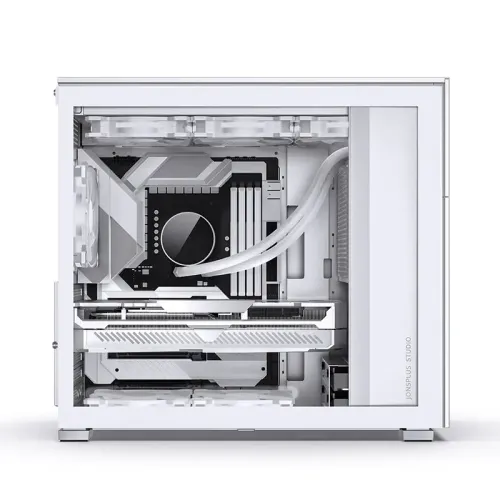 Корпус без блока питания/ Case JONSBO D41 MESH, Midi-Tower, TG, no fan, 1xUSB-A 3.2 + 1xUSB-C 3.2, ATX, mATX White