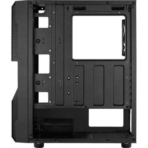 Корпус Aerocool Menace Saturn FRGB-G-BK-v1 черный ATX 7x120mm 2x140mm 2xUSB3.0 audio bott PSU [MENACE FRGB-G-BK-V1]