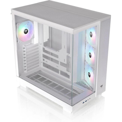 Корпус Thermaltake View 380 XL TG ARGB белый без БП E-ATX 2x120mm 2xUSB3.0 1xUSB3.1 audio bott PSU