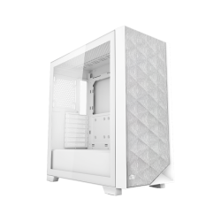 Корпус без блока питания/ Case PCCooler C3D510 WH, Midi-Tower, TG, Mesh, no fans, 2xUSB-A 3.0, E-ATX, ATX, mATX, mITX White