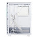 Корпус без блока питания/ HSPD F510, Panoramic Mid Tower, White, TG, 0.5 SPCC, 3x120mm ARGB ATX, mATX, mITX 180/280/160mm 1x2.5