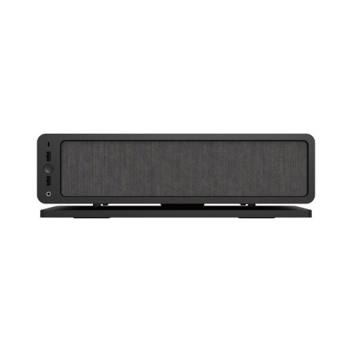 Корпус без блока питания/ Case Fractal Design Ridge, 2x140mm, 2xUSB-A 3.2 + 1xUSB 3.2 Type-C, SFX PSU Support, mITX Black