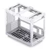 Корпус без блока питания/ Case JONSBO C6 MAX Handle, Mini-Tower, TG, no fan, 1xUSB-A 3.0 + 1xUSB-C 3.1, mATX, mITX White