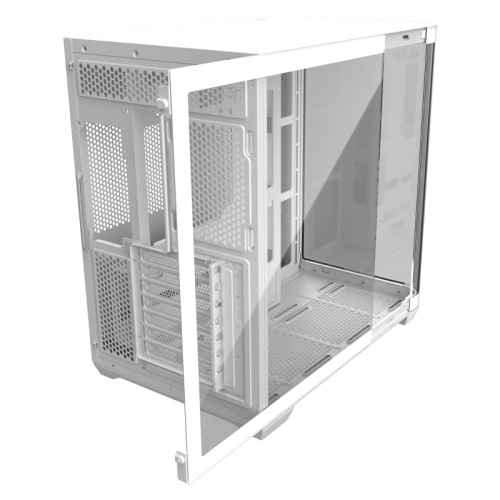 Корпус без блока питания/ Case Raijintek ATREUS BT7, Midi-Tower, TG, 7x120mm ARGB, 2xUSB-A 3.0 + 1xUSB Type-C , E-ATX, ATX, mATX, mITX White