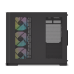 Корпус ПК без блока питания/ Case SAMA V60 Black, Midi-Tower, TG, 7x120mm ARGB, 2xUSB 3.0 + 1xUSB 3.1 Type-C, ATX, mATX, mITX Black