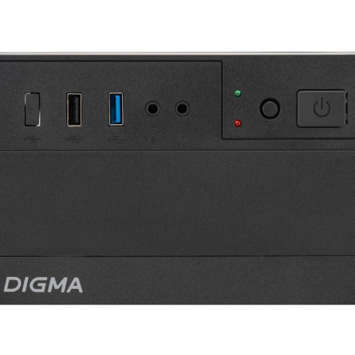 Корпус Digma DCC-MN301 черный mATX 1x80mm 2x120mm 1xUSB2.0 1xUSB3.0 audio [DCC-MN301]
