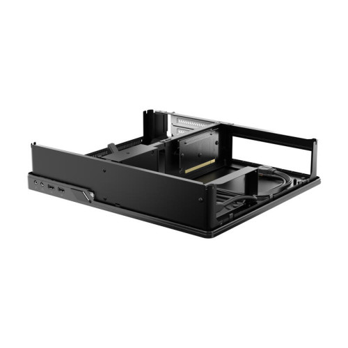 Корпус ПК без блока питания/ Case Fractal Design Node 202, SFF, no fans, 2xUSB-A 3.0, SFX PSU Support, mITX Black