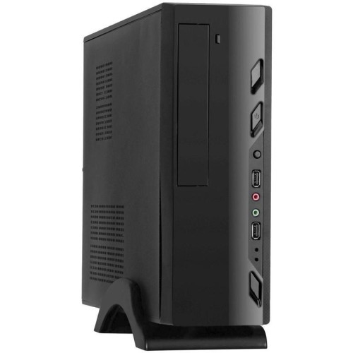 Корпус Exegate MI-208-M450 черный 450W mATX 2xUSB2.0 audio bott PSU