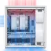 Корпус без блока питания/ Case JONSBO D40, Midi-Tower, TG, no fan, 1xUSB-A 3.2 + 1xUSB-C 3.2, ATX, mATX, White