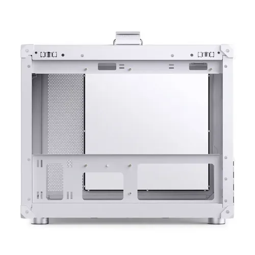 Корпус без блока питания/ Case JONSBO C6 MAX Handle, Mini-Tower, TG, no fan, 1xUSB-A 3.0 + 1xUSB-C 3.1, mATX, mITX White