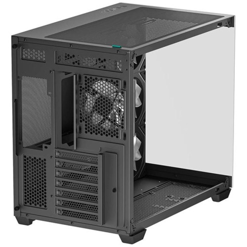 Корпус Deepcool CG530 4F черный ATX 2x120mm 2x140mm 2xUSB2.0 1xUSB3.0 audio bott PSU [R-CG530-BKADA4-G-1]