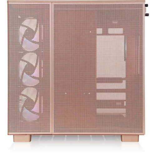 Корпус Thermaltake View 380 XL TG ARGB Gravel Sand коричневый без БП E-ATX 2x120mm 2xUSB3.0 audio bott PSU