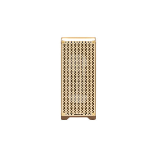 Корпус без блока питания/ Case InWin Dubili, Full-Tower, TG, 4x140mm, 2xUSB-A 3.2 + 1xUSB-C 3.2, E-ATX, ATX, mATX, mITX Champagne Gold