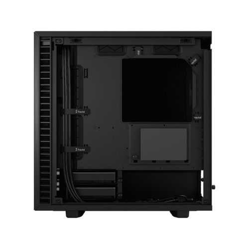Корпус ПК без блока питания/ Case Fractal Design Define 7 Mini Solid, Mini-Tower, 1x120mm + 1x140mm, 2xUSB-A 2.0 + 2xUSB-A 3.0 + 1xUSB 3.2 Type-C mATX, mITX, mDTX Black