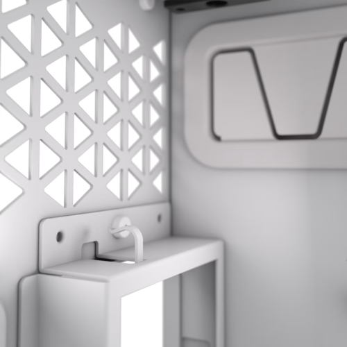 Корпус без блока питания/ Case Corsair iCUE LINK 6500X RGB, Midi-Tower, TG, 3x120mm RGB, 4xUSB-A 3.2, 1xUSB 3.2 Type-C, E-ATX, ATX, mATX, mITX White