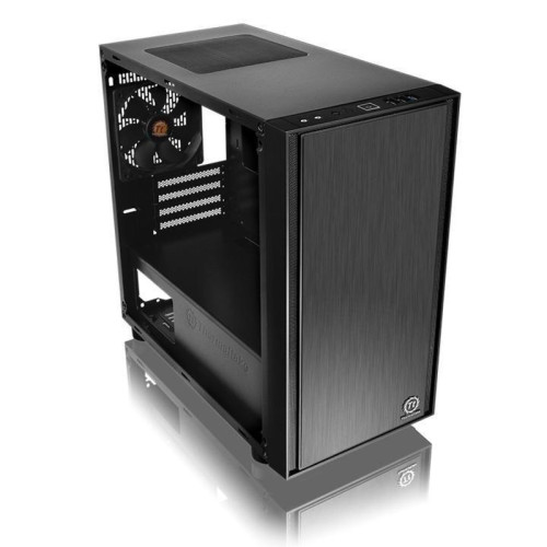 Корпус Thermaltake Versa H17 черный mATX 2xUSB2.0 1xUSB3.0 audio bott PSU [CA-1J1-00S1NN-00]