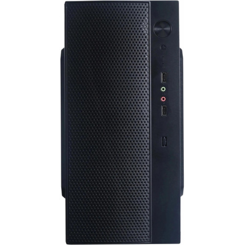 Корпус Accord ENTRY ACC-242B черный mATX 1x80mm 2xUSB2.0 audio [ACC-242B]