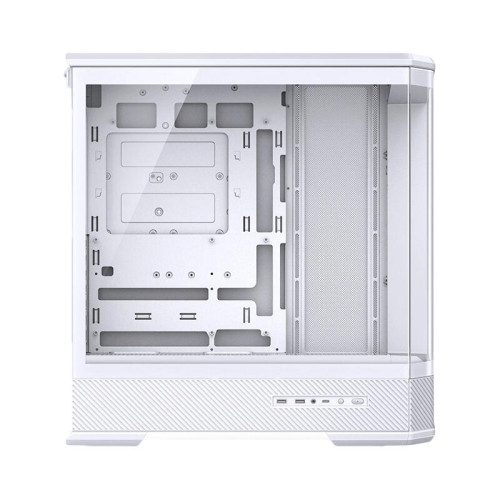 Корпус без блока питания/ Case JONSBO D400, Midi-Tower, TG, no fan, 2xUSB-A 3.0 + 1xUSB-C 3.2, ATX, mATX, mITX White Корпус без блока питания/ Case JONSBO D400, Midi-Tower, TG, no fan, 2xUSB-A 3.0 + 1xUSB-C 3.2, ATX, mATX, mITX White