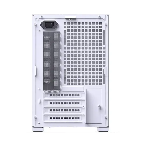 Корпус без блока питания/ Case JONSBO D32 STD, Mini-Tower, TG, no fan, 1xUSB-A 3.0 + 1xUSB-C 3.1, mATX, mITX White
