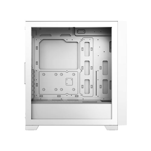 Корпус без блока питания/ Case PCCooler C3D510 WH, Midi-Tower, TG, Mesh, no fans, 2xUSB-A 3.0, E-ATX, ATX, mATX, mITX White