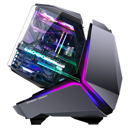 Корпус без блока питания/ Case JONSBO MOD-5, Full-Tower, TG, no fans, 2xUSB-A 3.0 + 1xUSB-C 3.2, ATX, mATX, mITX Gray